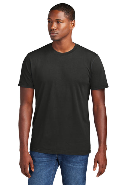 Front View of Black District Wash Tee DT2101