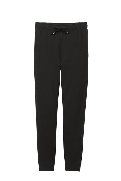 Front View of Black District Women's Perfect Tri Fleece Jogger DT1310