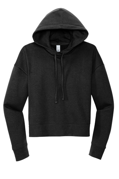 Front View of Black District Women's V.I.T. Fleece Hoodie DT6101