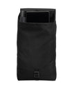 Front View of Black Port Authority Access Rucksack. BG219