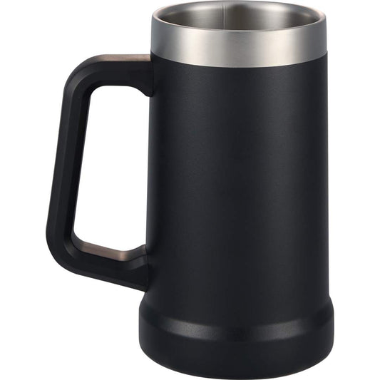 Front View of Black Stanley Adventure Big Stein 24oz plain