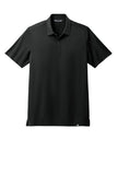 Front View of Black TravisMathew Cabana Solid Polo TM1MAA370