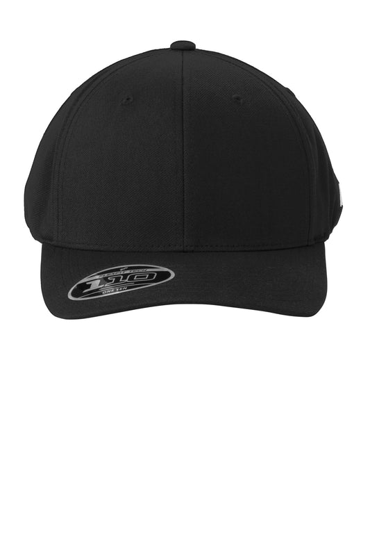 Front View of Black TravisMathew FOMO Solid Cap TM1MY391