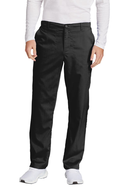 Front View of Black Wink Men's Premiere Flex Cargo Pant WW5058