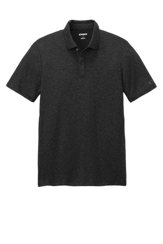 Front View of Blacktop OGIO Command Polo OG150
