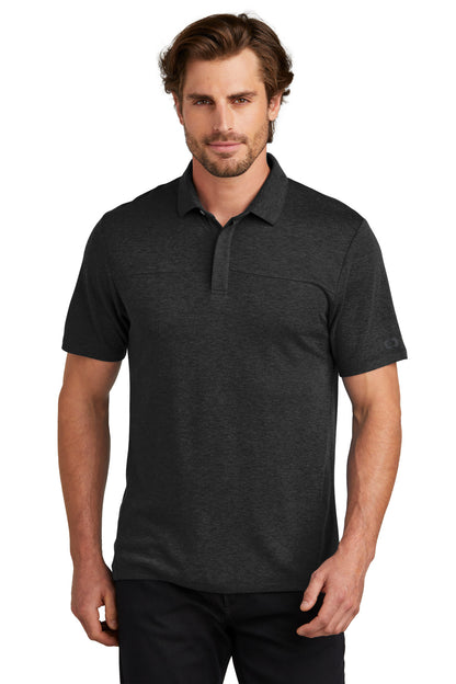 Front View of Blacktop OGIO Command Polo OG150