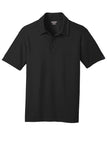Front View of Blacktop OGIO Framework Polo. OG125