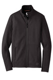 Front View of Blacktop OGIO Grit Fleece Jacket. OG727