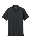 Front View of Blacktop OGIO Onyx Polo. OG126