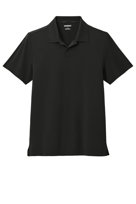 Front View of Blacktop OGIO Regain Polo OG170