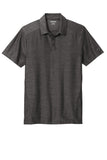 Front View of Blacktop OGIO Slate Polo. OG143