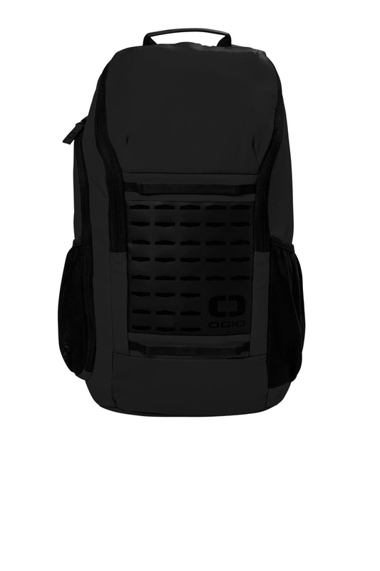 Front View of Blacktop OGIO Surplus Pack 91011
