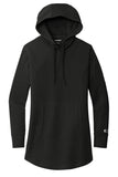 Front View of Blacktop OGIO Women's Luuma Flex Tunic LOG827