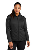 Front View of Blacktop OGIO Women's Torque II Jacket. LOG2010