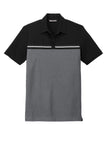 Front View of Blk/DkGyHt TravisMathew Sunset Blocked Polo TM1MY401