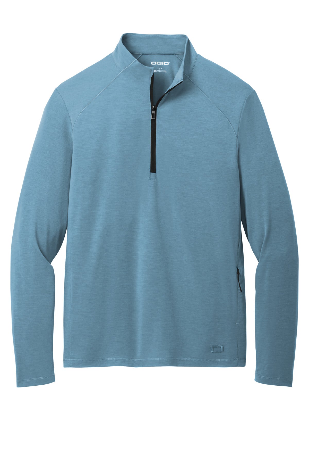 Front View of BlueMist OGIO Motion 1/4-Zip OG153