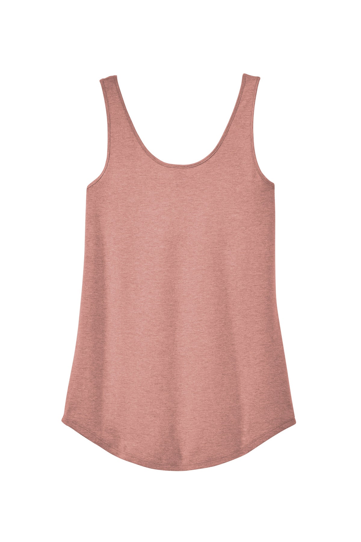 Front View of BlustFrost District Women's Perfect Tri Relaxed Tank DT151