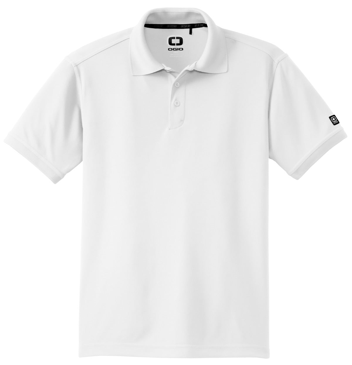 Front View of Bright White OGIO - Caliber2.0 Polo OG101