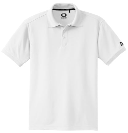 Front View of Bright White OGIO - Caliber2.0 Polo OG101