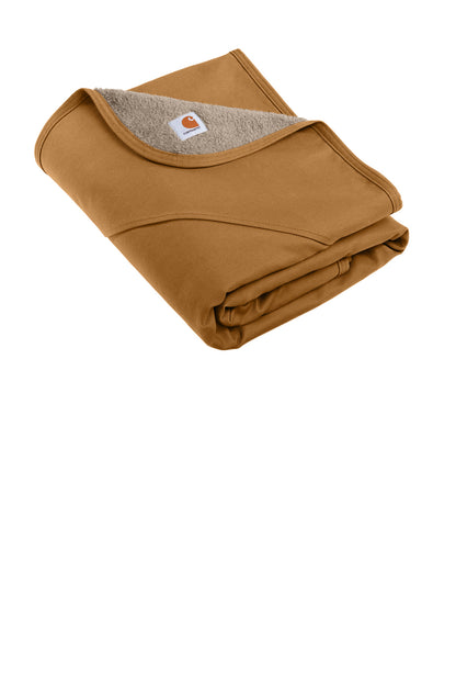 Front View of CarharttBr Carhartt Firm Duck Sherpa-Lined Blanket CTP0000502