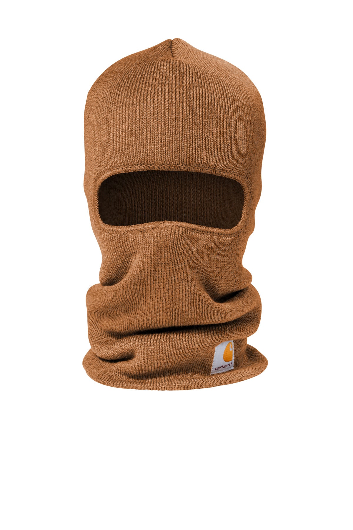 Front View of CarharttBr Carhartt Knit Insulated Face Mask CT104485