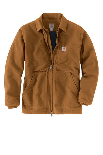Front View of CarharttBr Carhartt Tall Sherpa-Lined Coat CTT104293