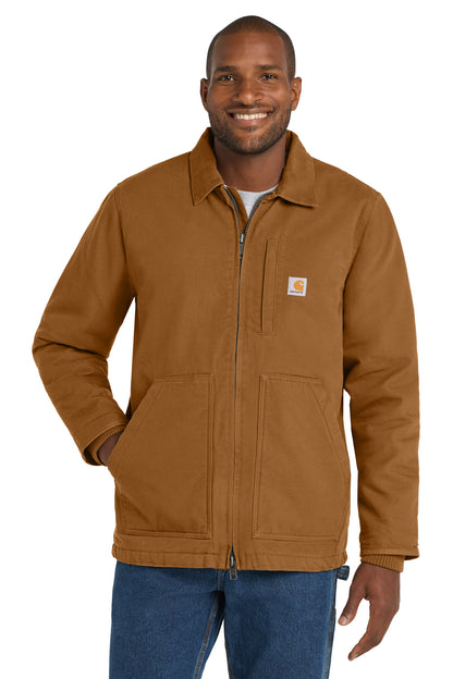 Front View of CarharttBr Carhartt Tall Sherpa-Lined Coat CTT104293