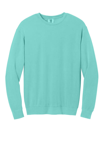 Front View of ChalkyMint Comfort Colors Lightweight Crewneck Sweatshirt 1466