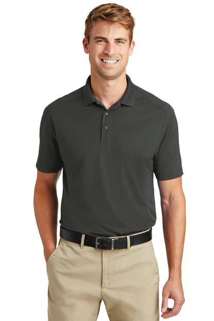 Front View of Charcoal CornerStone Tall Select Lightweight Snag-Proof Polo TLCS418