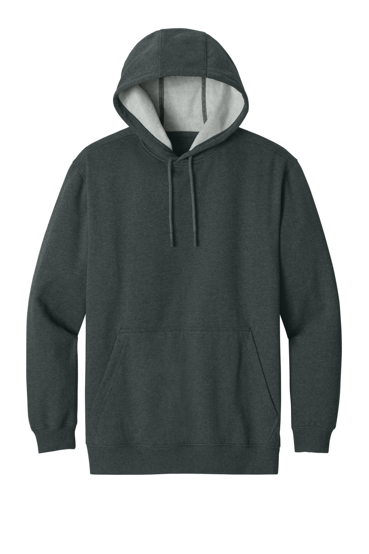 Front View of CharcoalHt CornerStone Tough Fleece Pullover Hoodie CSF630