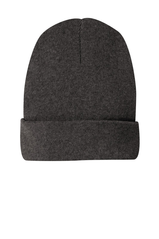 Front View of CharcoalHt District Re-Beanie DT815
