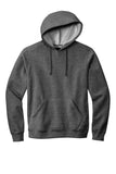 Front View of CharcoalHt Volunteer Knitwear Chore Fleece Pullover Hoodie VL130H