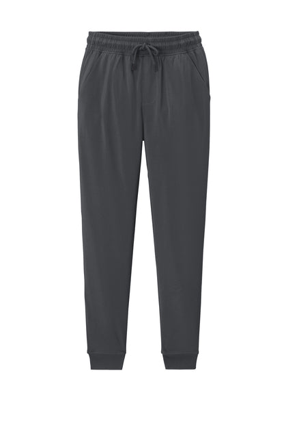 Front View of CharGrey Sport-Tek Sport-Wick Stretch Jogger PST858