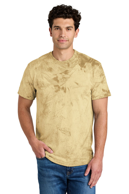 Front View of Citrine Comfort Colors Heavyweight Color Blast Tee 1745