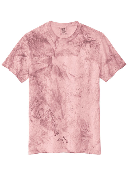 Front View of Clay Comfort Colors Heavyweight Color Blast Tee 1745