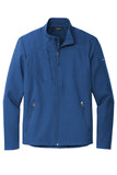 Front View of CobaltBl Eddie Bauer Stretch Soft Shell Jacket EB544