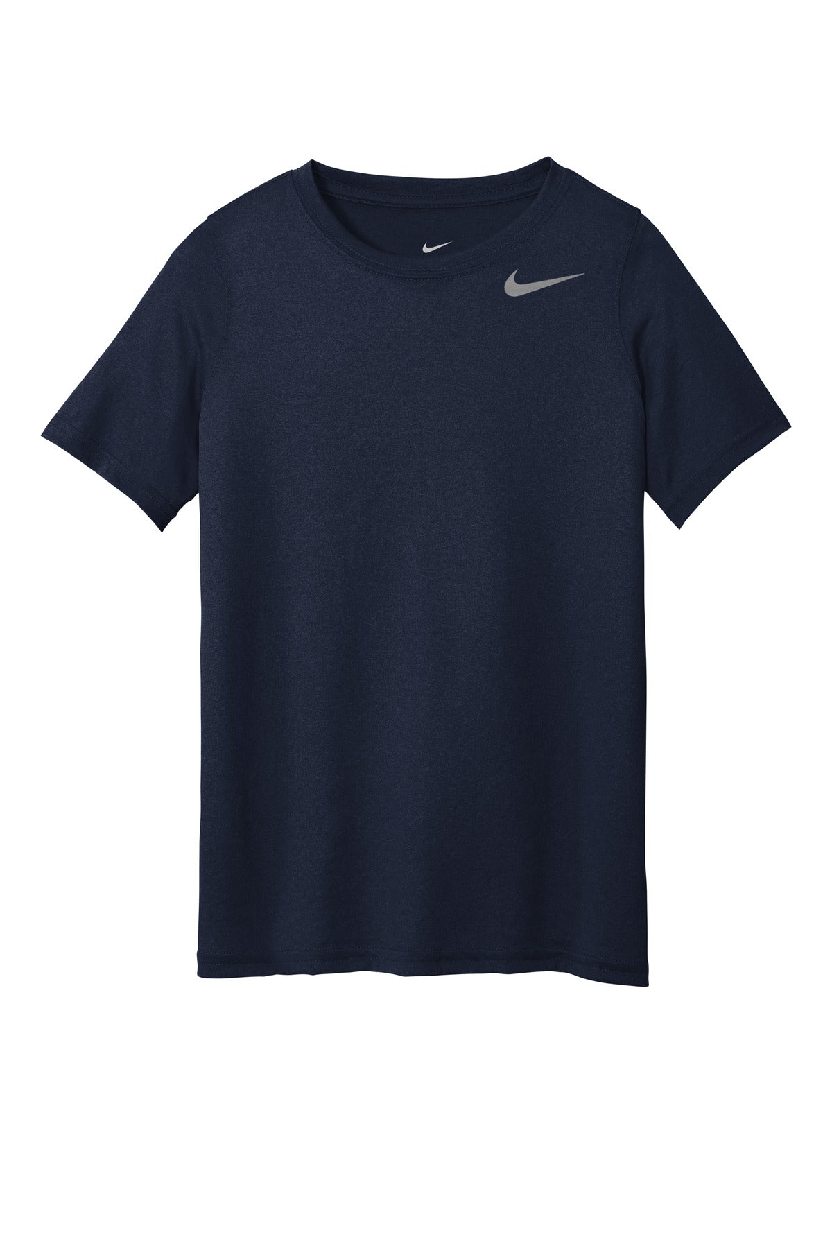 Front View of ColNavy Nike Youth Team rLegend Tee DV7317