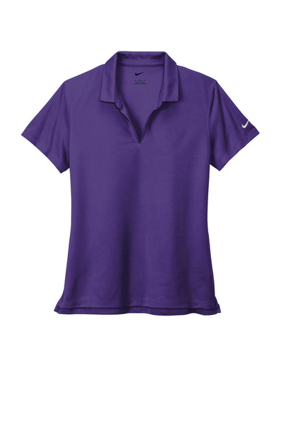 Front View of CourtPrpl Nike Women's Dri-FIT Micro Pique 2.0 Polo NKDC1991