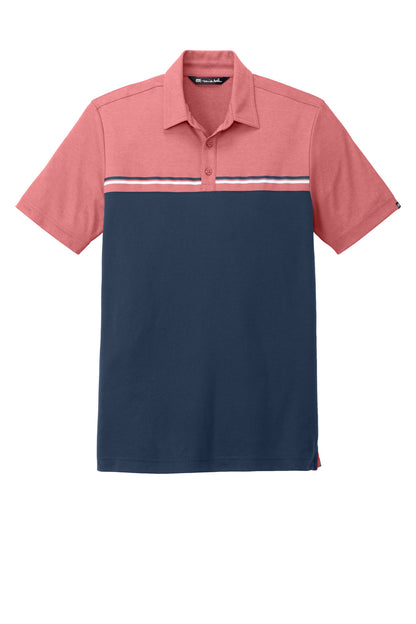 Front View of CrdHt/BNgs TravisMathew Sunset Blocked Polo TM1MY401