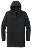 Front View of DeepBlack Port Authority Collective Outer Soft Shell Parka J919