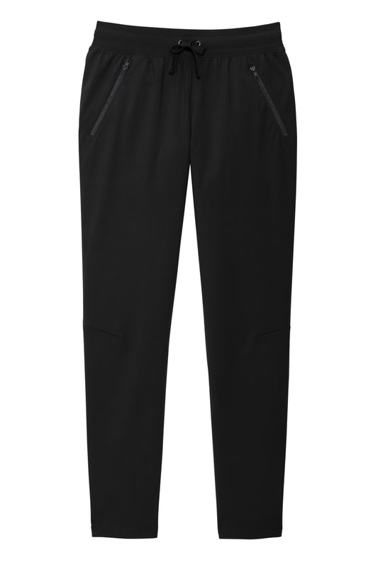 Front View of DeepBlack Sport-Tek Women's Circuit Jogger LPST871