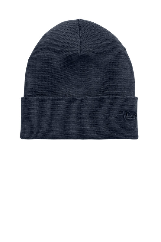 Front View of DeepNavy New Era Recycled Cuff Beanie NE907
