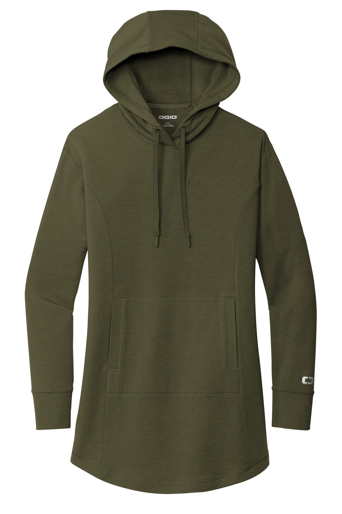 Front View of DeepOlive OGIO Women's Luuma Flex Tunic LOG827