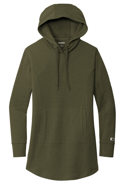 Front View of DeepOlive OGIO Women's Luuma Flex Tunic LOG827