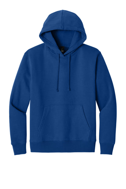 Front View of DeepRoyal District V.I.T. Super Heavyweight Fleece Hoodie DT6600
