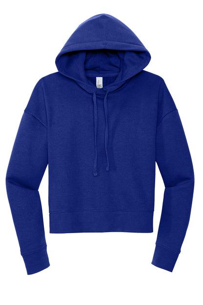 Front View of DeepRoyal District Women's V.I.T. Fleece Hoodie DT6101