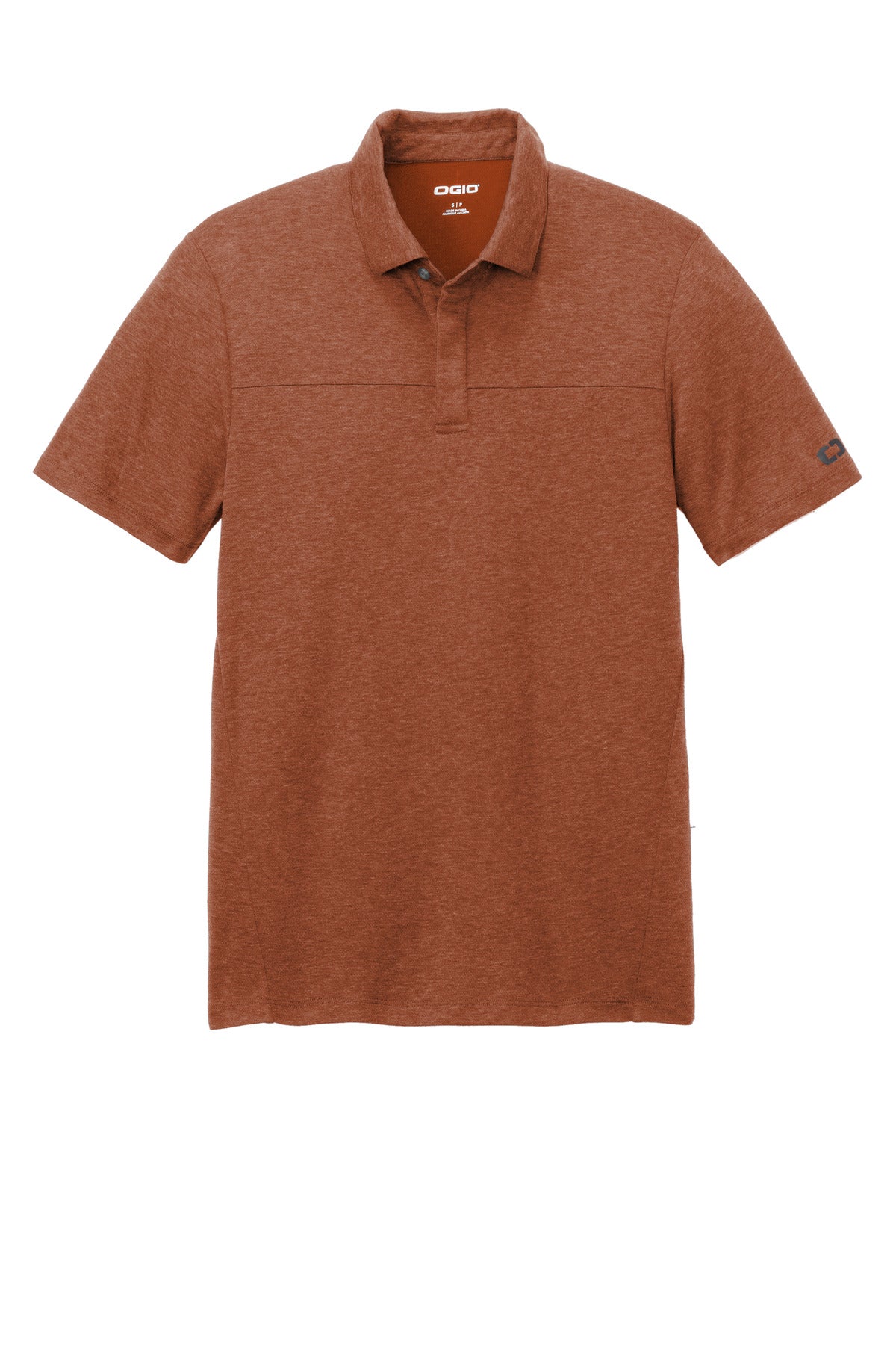 Front View of DeepRust OGIO Command Polo OG150