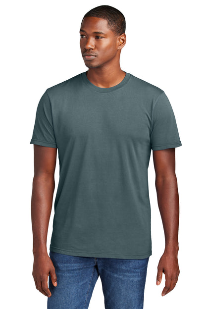 Front View of DeepStlBlu District Wash Tee DT2101