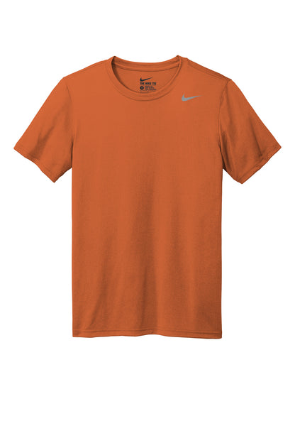 Front View of DesertOrng Nike Team rLegend Tee DV7299
