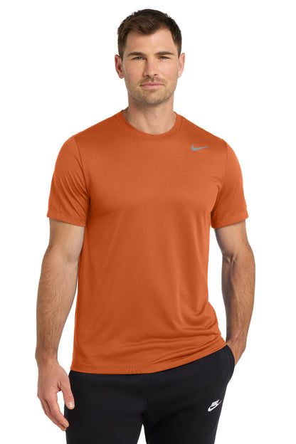 Front View of DesertOrng Nike Team rLegend Tee DV7299